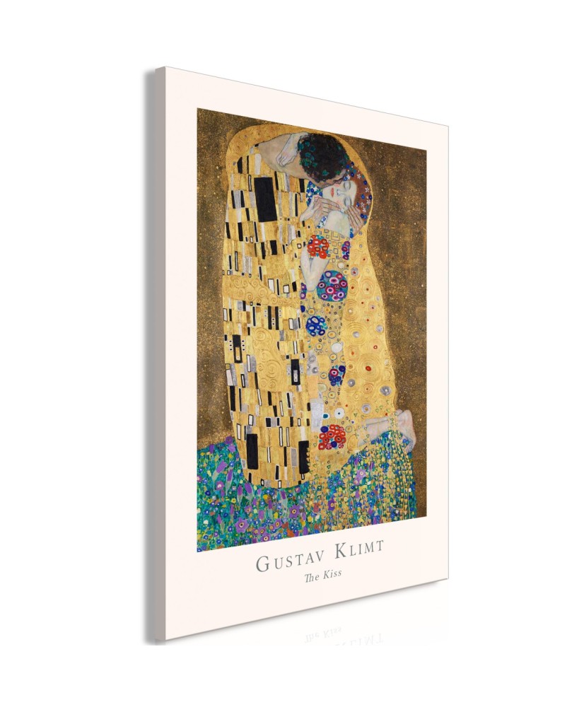 Paveikslas  Gustav Klimt  The Kiss (1 Part) Vertical