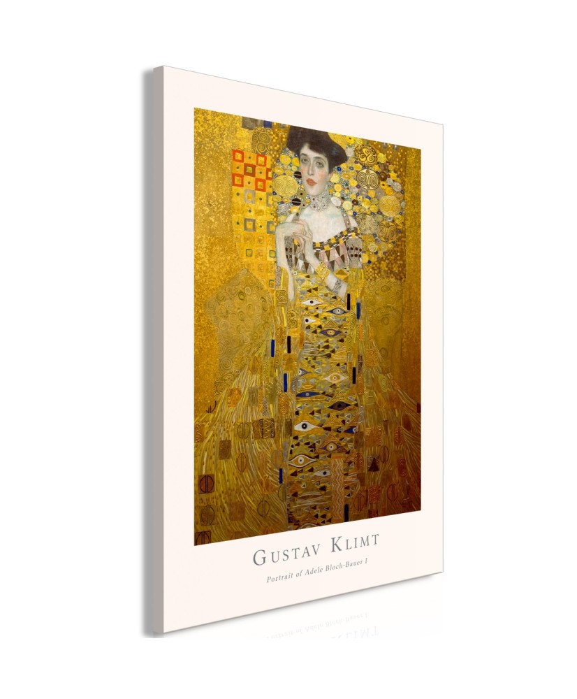 Paveikslas  Gustav Klimt  Portrait of Adele Bloch (1 Part) Vertical