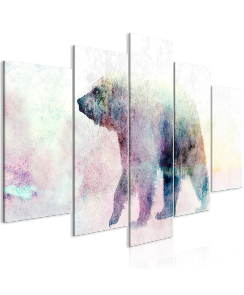 Paveikslas  Lonely Bear (5 Parts) Wide