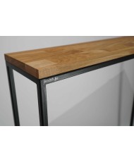 Konsolė - Loft  80X80X20cm. Vienos lentynos