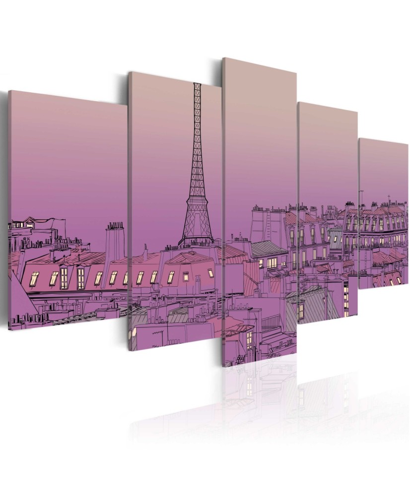 Paveikslas  Lavender sunrise over Paris