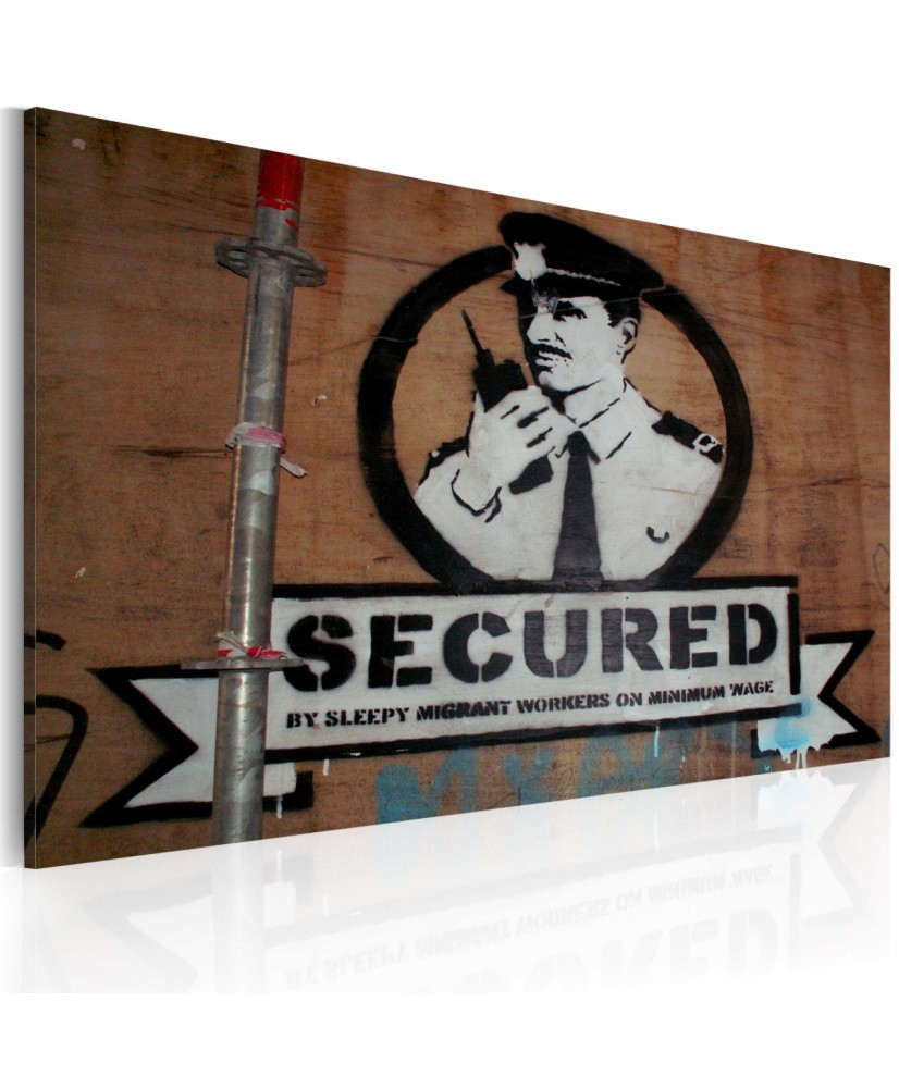 Paveikslas  Secured (Banksy)