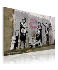 Paveikslas  Old school (Banksy)