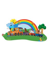 Lipdukas vaikams Traukinukas