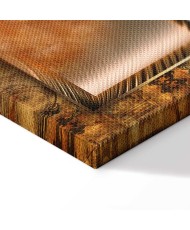 Paveikslas Metalinis pasaulio žemėlapis