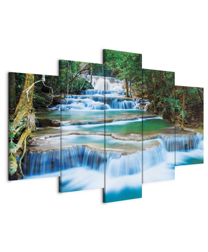 Paveikslas Mėlynas krioklys Kanchanaburi, Thailand