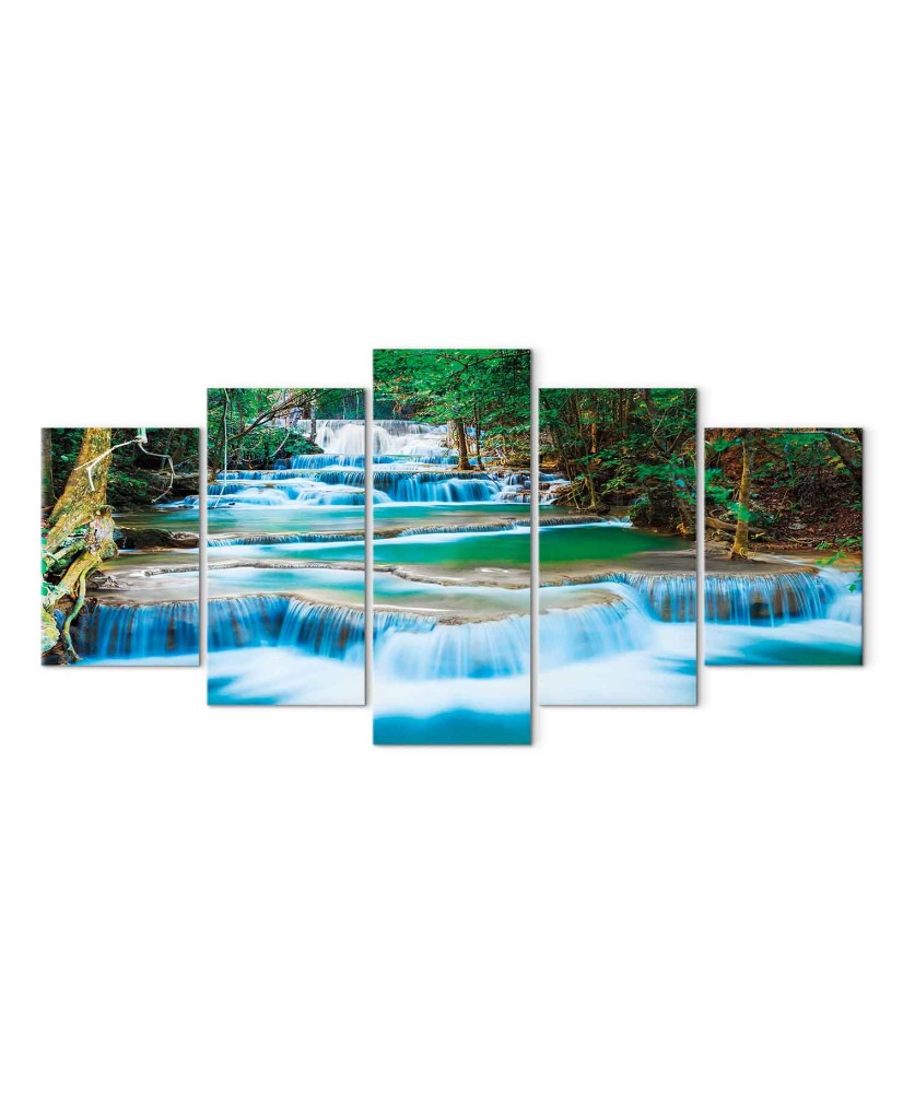 Paveikslas Mėlynas krioklys Kanchanaburi, Thailand