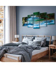 Paveikslas Mėlynas krioklys Kanchanaburi, Thailand