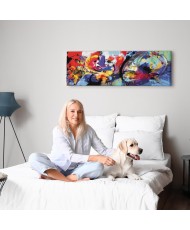 Paveikslas Spalvų panirimas