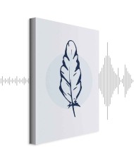 Paveikslas Mėlyna plunksna