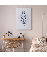 Paveikslas Mėlyna plunksna