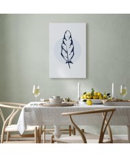 Paveikslas Mėlyna plunksna