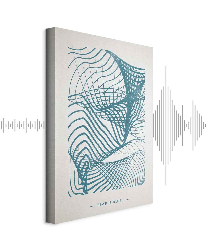 Paveikslas Paprasta mėlyna