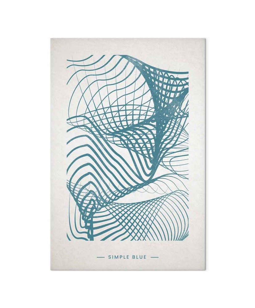 Paveikslas Paprasta mėlyna