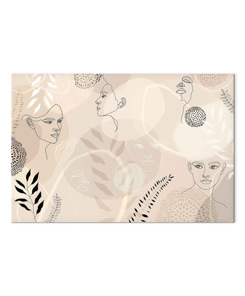 Paveikslas Moteriška linijinė grafika