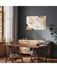 Paveikslas Peizažas su lapu