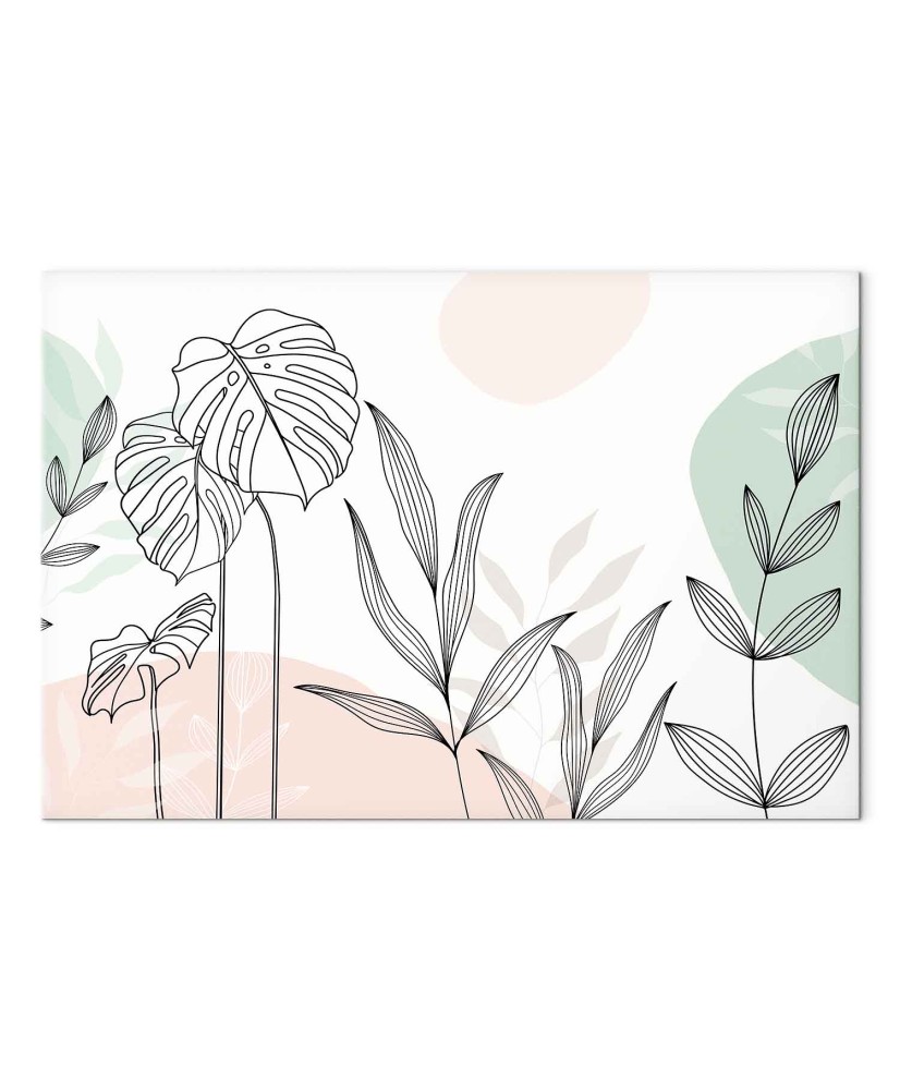 Paveikslas Pastelinė linijinė grafika