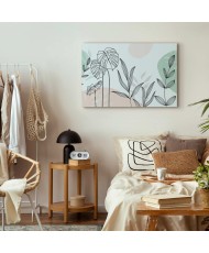 Paveikslas Pastelinė linijinė grafika