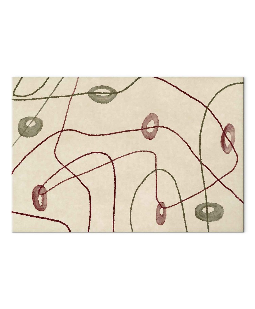 Paveikslas Linijų ir formų karoliukų labirintas