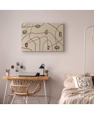 Paveikslas Linijų ir formų karoliukų labirintas