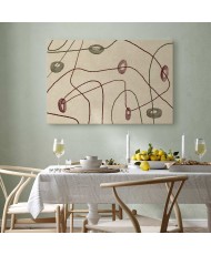 Paveikslas Linijų ir formų karoliukų labirintas