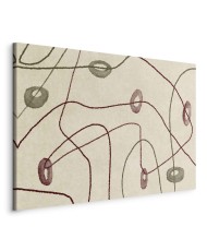 Paveikslas Linijų ir formų karoliukų labirintas