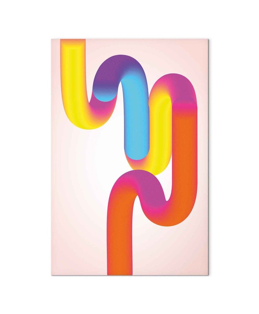 Paveikslas Spalvingi posūkiai