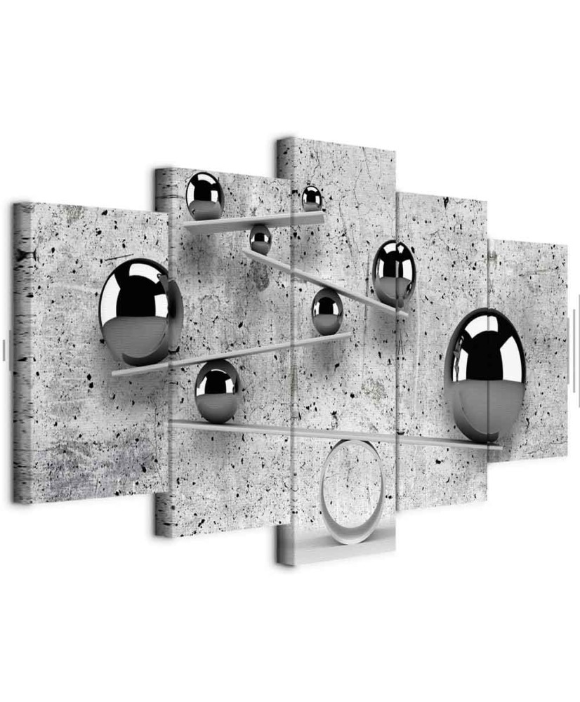 Paveikslas Rutuliai ir betonas