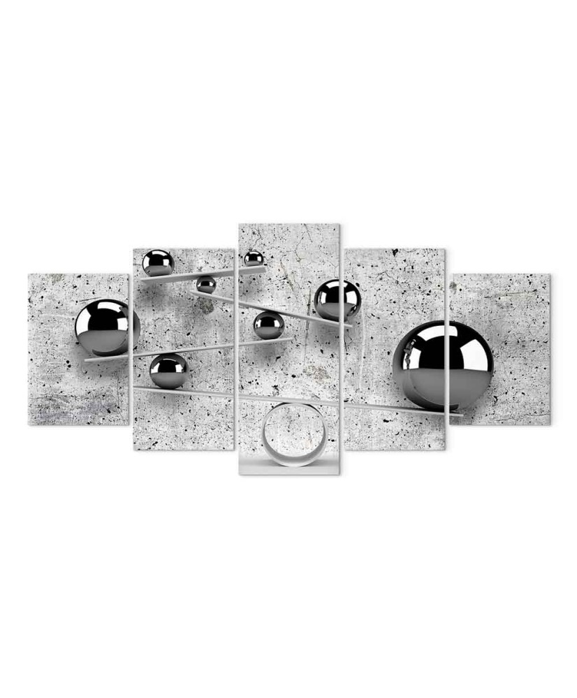 Paveikslas Rutuliai ir betonas