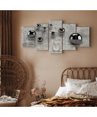 Paveikslas Rutuliai ir betonas