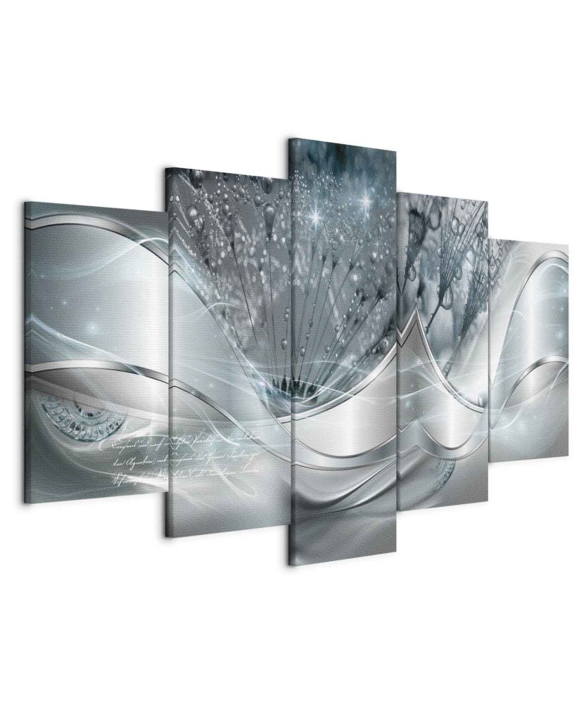 Paveikslas Žėrinčios kiaulpienės. Mėlyna