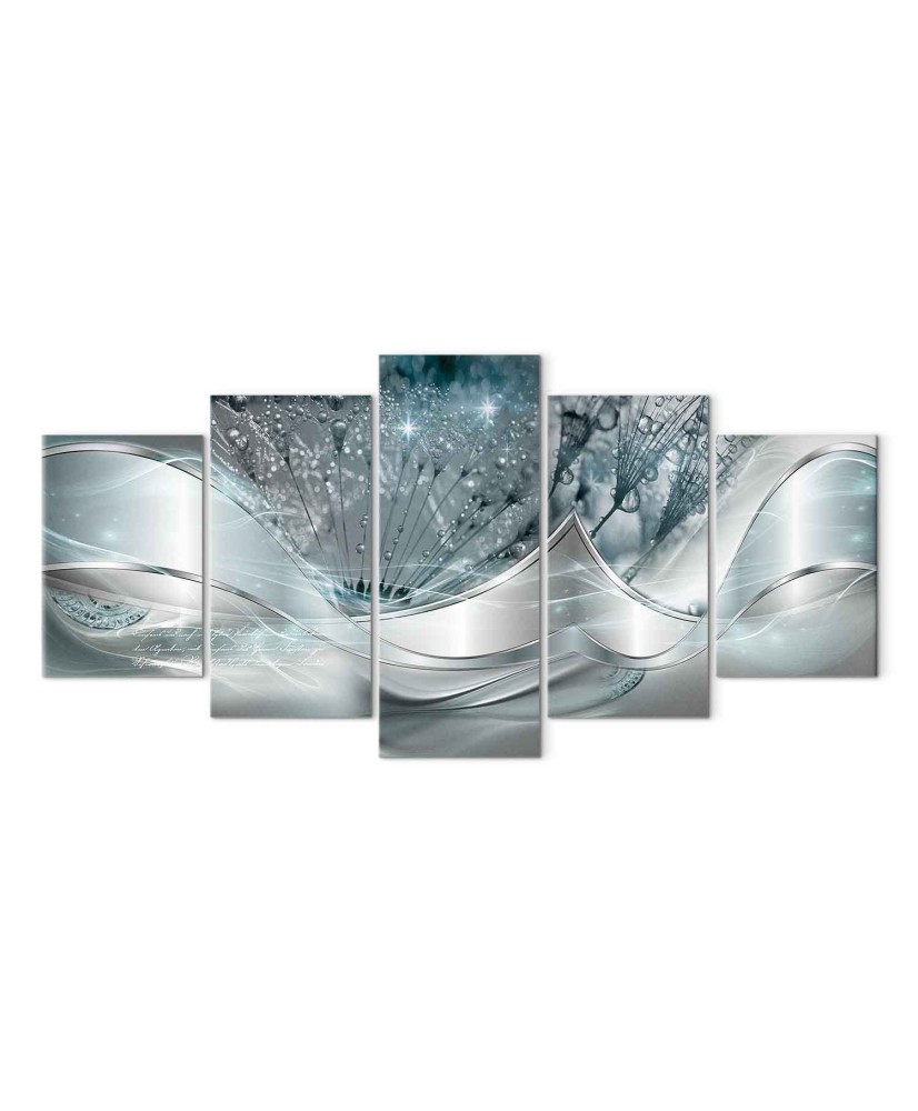 Paveikslas Žėrinčios kiaulpienės. Mėlyna