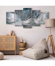 Paveikslas Žėrinčios kiaulpienės. Mėlyna