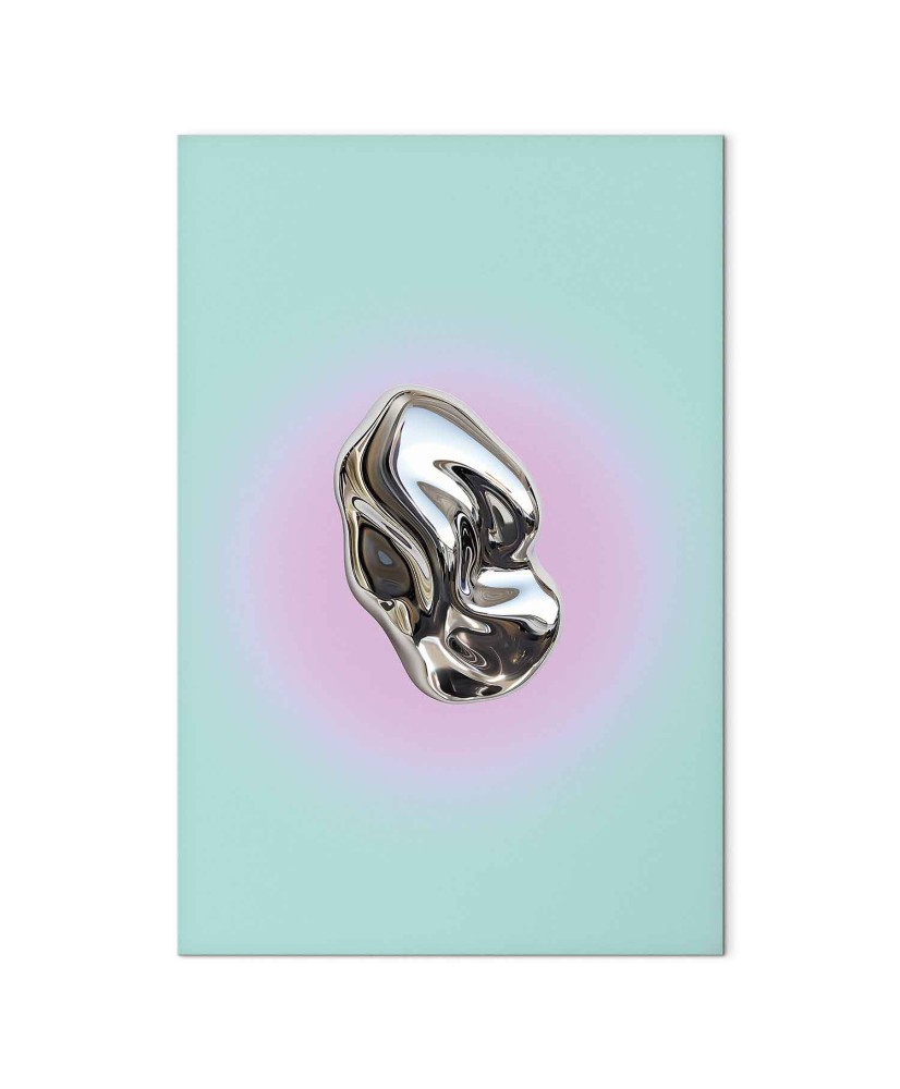 Paveikslas Metalinė forma. Abstrakti skulptūra