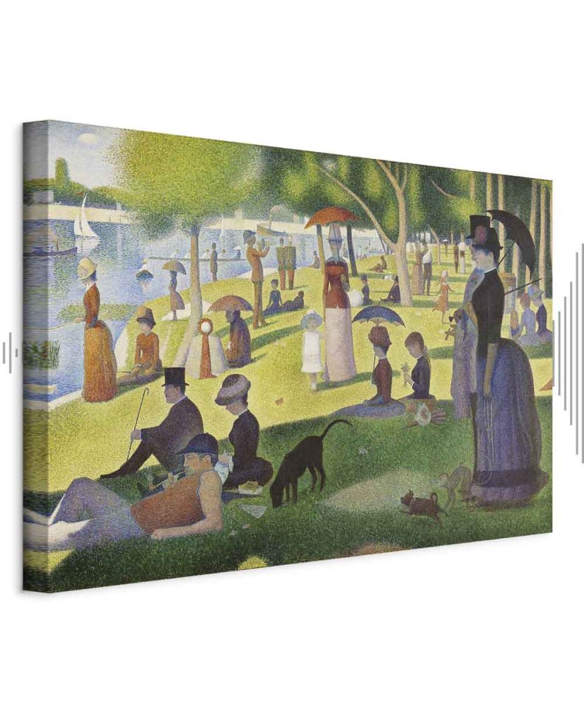 Paveikslas Georges Seurat – Sekmadienio popietė La Grande Jatte saloje