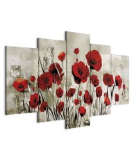 Paveikslas Raudonskaris laukas