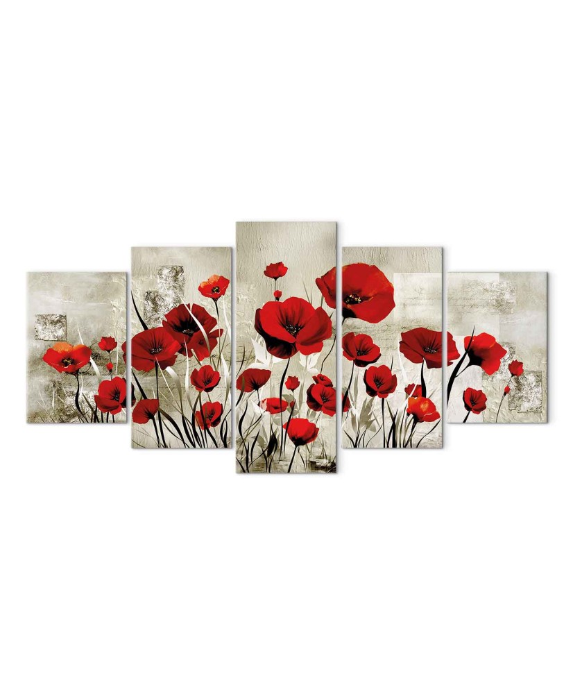 Paveikslas Raudonskaris laukas