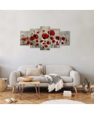 Paveikslas Raudonskaris laukas