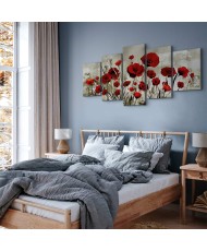 Paveikslas Raudonskaris laukas