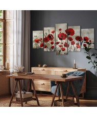 Paveikslas Raudonskaris laukas