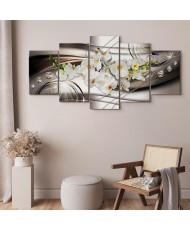 Paveikslas Orchidėja su deimantais