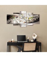 Paveikslas Orchidėja su deimantais