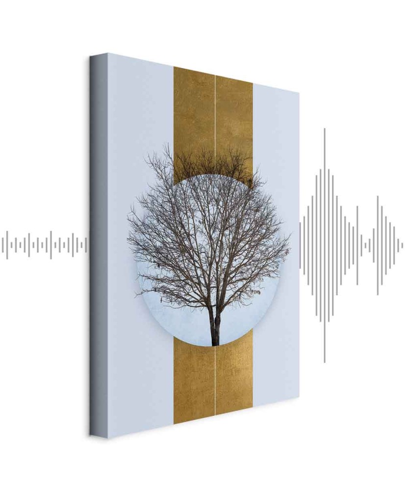 Paveikslas Ratas, gamta, medis, šakos