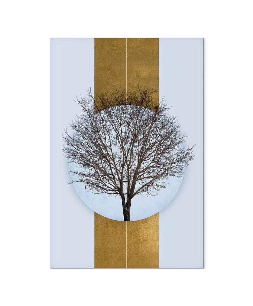 Paveikslas Ratas, gamta, medis, šakos