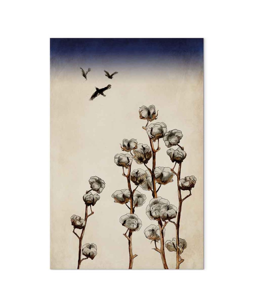 Paveikslas Medvilnės šakelės