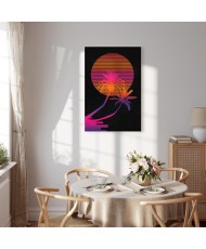 Paveikslas Palmių saulėtekis