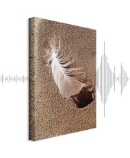 Paveikslas Plunksna smėlyje