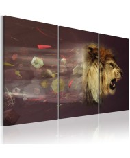 Paveikslas  lion (abstract)