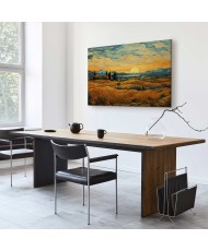 Paveikslas Impresionistinis laukų peizažas