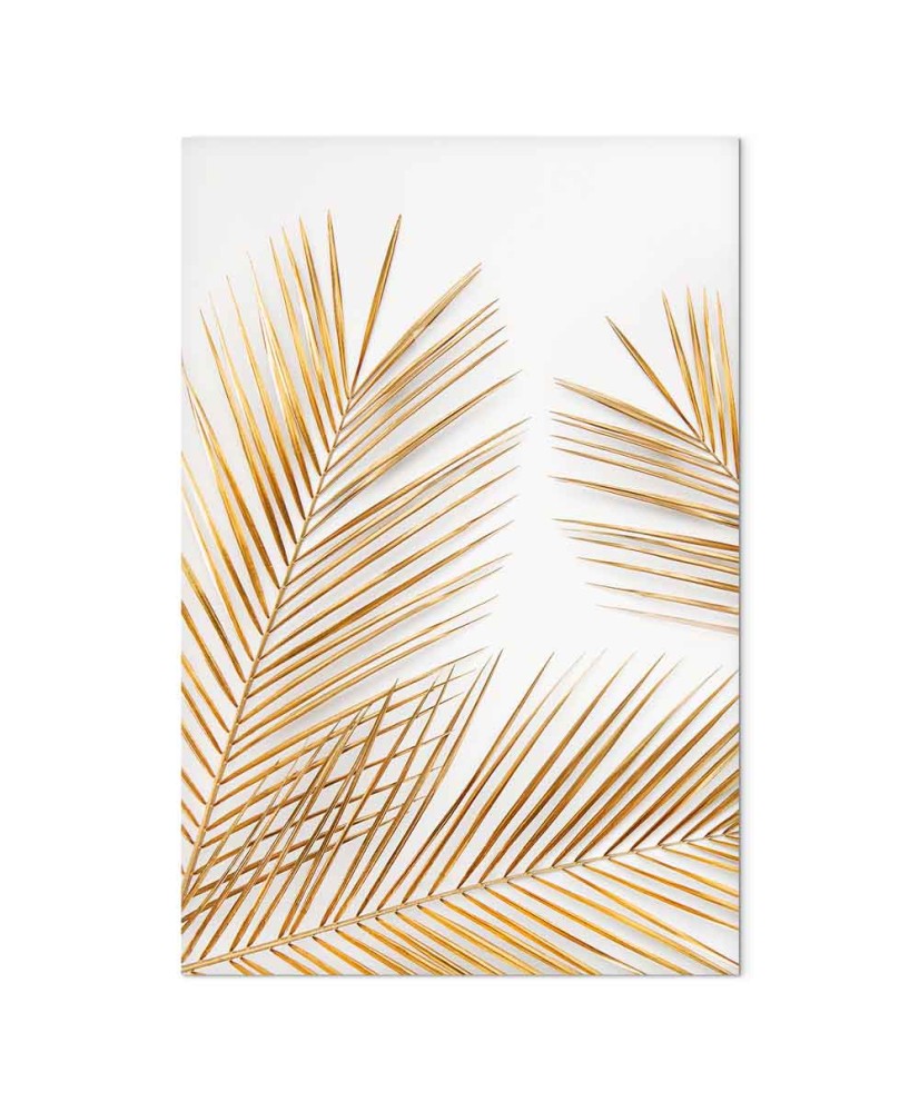 Paveikslas Auksiniai palmės lapai